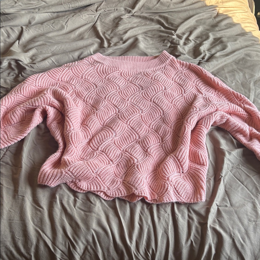 SHEIN Coral Women's Knit Sweater
